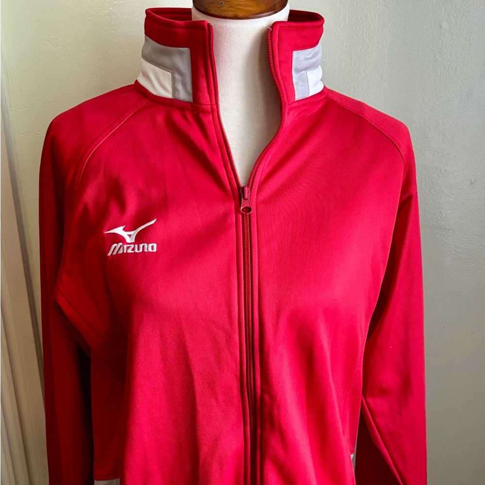 Mizuno Athletic Full Zip Jacket With Pockets